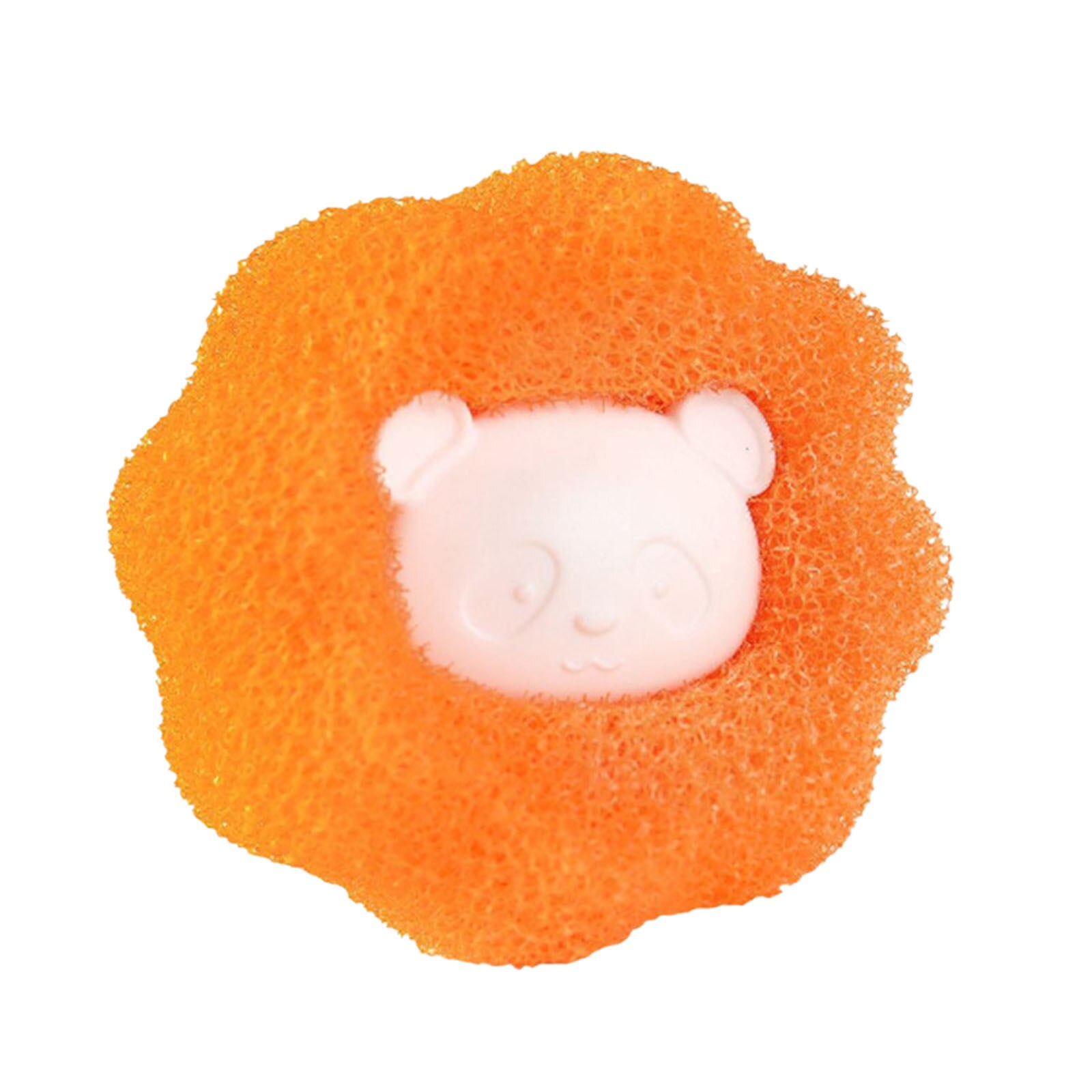 1pc Reusable Laundry balls for washing Machine Household TPE 6.5cm capsules for washing Anti-knot Clothes dryer Balls: Orange