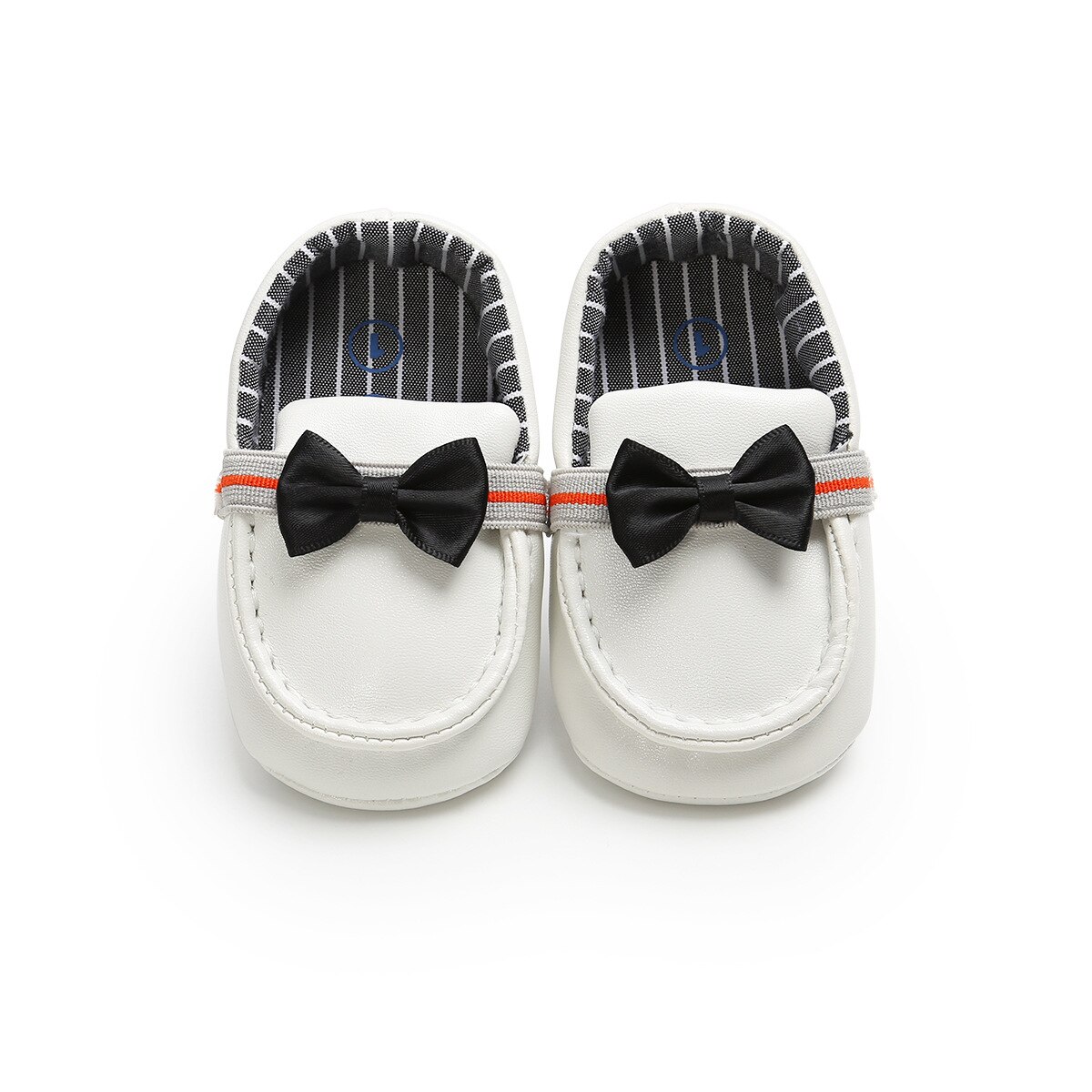 El mejor para bebé, niño, niña, zapatos de cochecito, zapatos de barco cómodos para niños, zapatos de barco para interiores, suela blanda, sandalias antideslizantes transpirables: White / Inner Length 13cm
