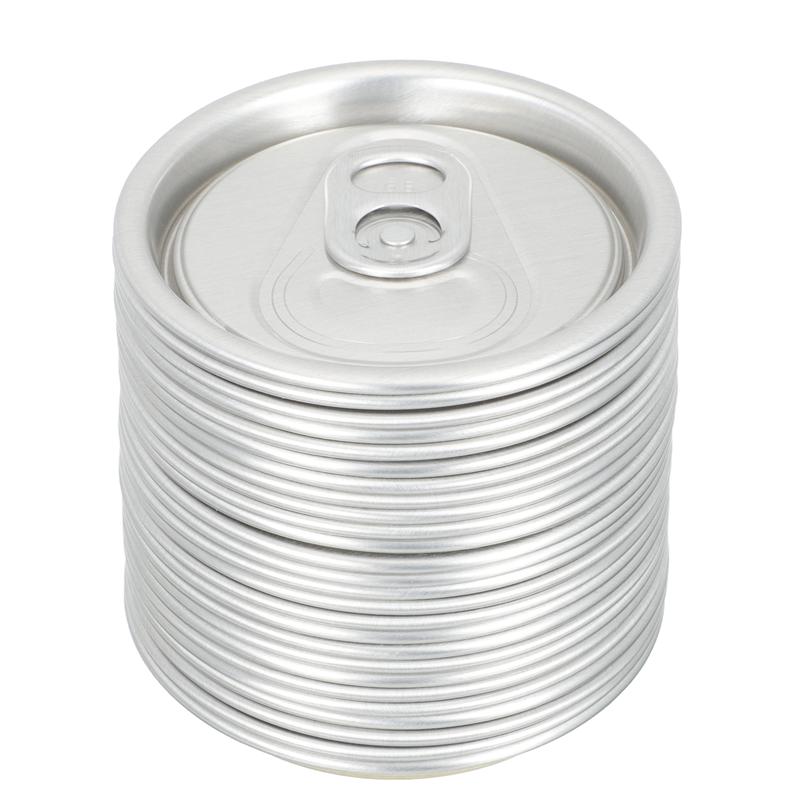 50Pcs Ring-Pull Can Lids Aluminum Soda Water Sealing Lids Wide Mouth Beverage Can Lids Cover Soda Beverage Coke Pop-Up Cover