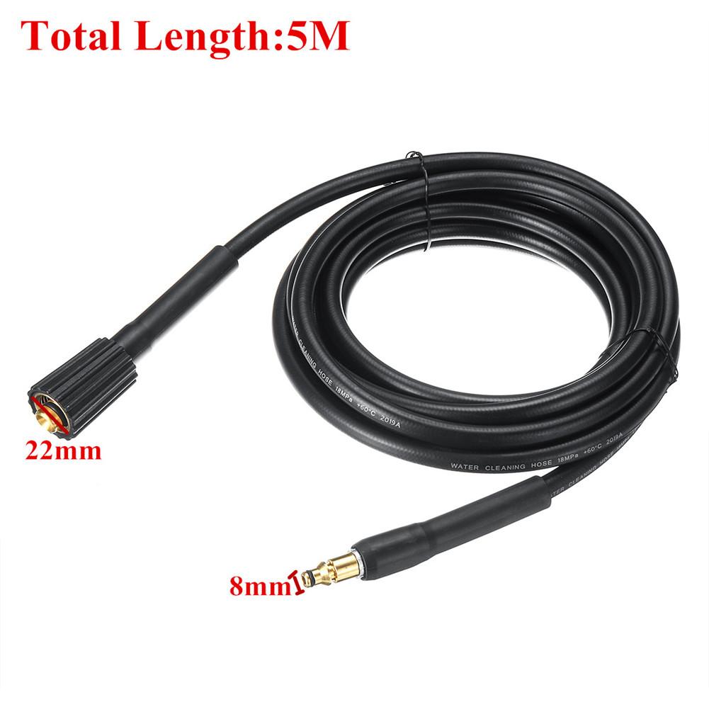 5M/10M/15M M22 Connector Garden High Pressure Cleaner Sprayer Washer Hose Suitable For Nilfisk C100 C110 C120 C130 C140