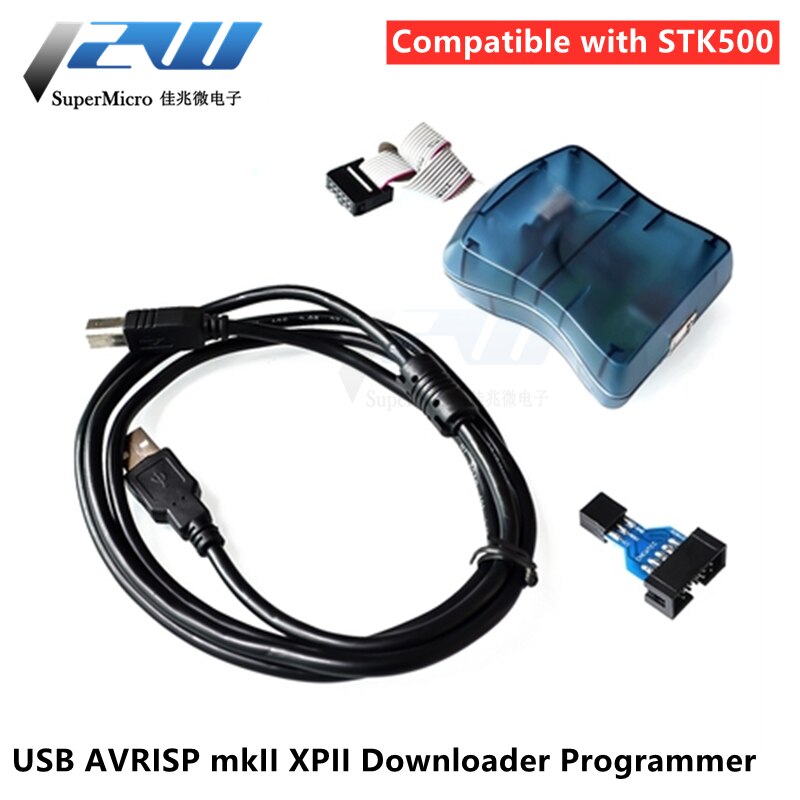 AT AVRISP mkII XP2 AVR ISP mk2 USB AVRISP programmierer in system kompatibel mit AVR Studio 4, 5, 6 und 7