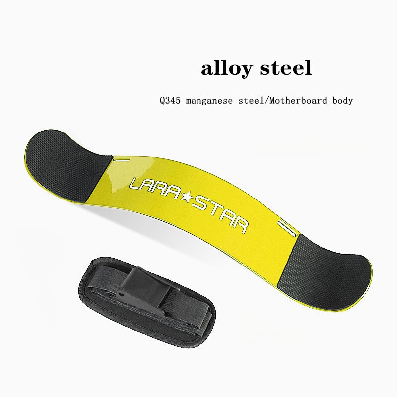 Plaque d'entraînement Biceps plaque fixe haltère haltère Biceps Curl plaque cadre bras équipement d'entraînement: Jaune