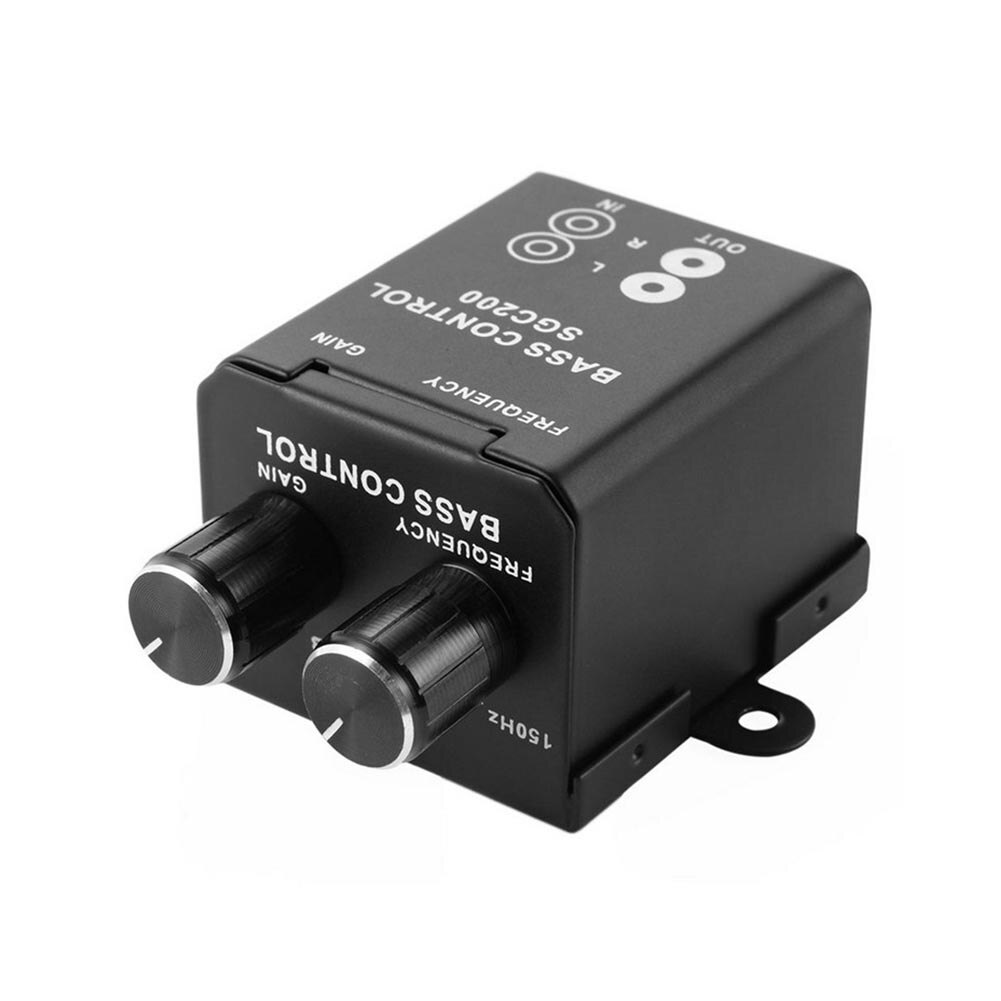 Volume Practical Amplifier Subwoofer Bass Controller Car Audio Remote Equalizer Auto Knob Regulator Universal