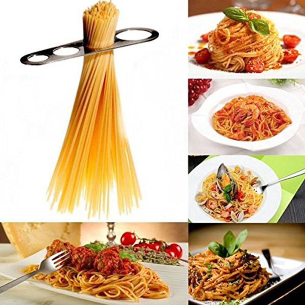 Details About Stainless Steel Alloy Spaghetti Measurer Pasta Noodle Measure Cook Easy To Use DWH5