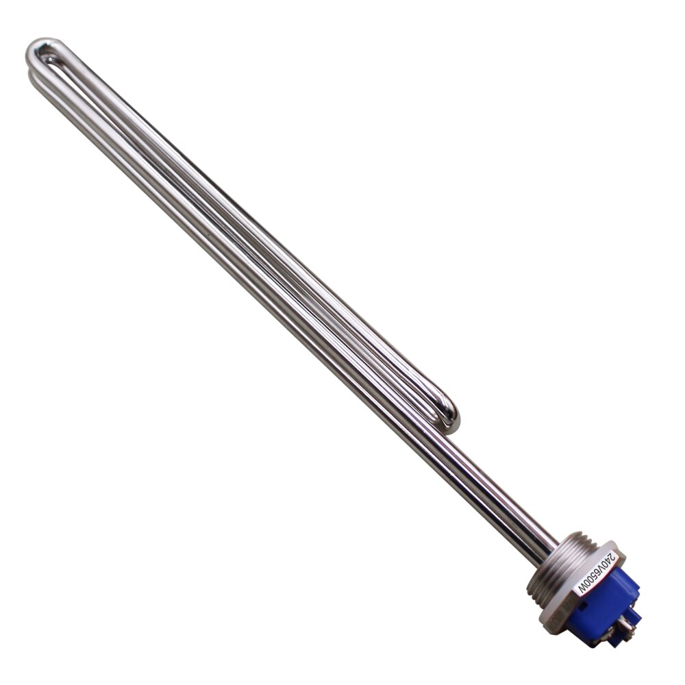 240v 6500w High Wattage Immersion Water Heater Element Foldback Tube Screw In Heater with 1&quot; NPT Thread