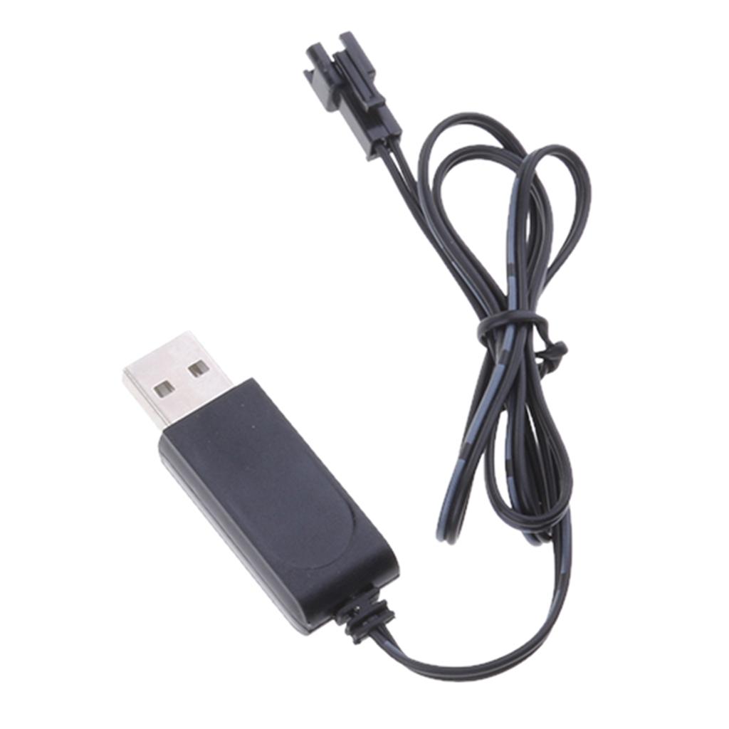 Draagbare 3,7 V USB-oplaadkabel Snoer USB Li-batterijlader met SM-stekker voor RC speelgoedvliegtuigmodel