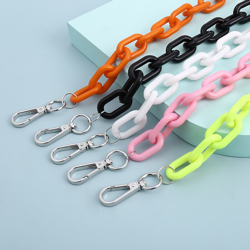 Plastic Acrylic Chain Pants Chain Waist Chain Men And Women Punk Style Hip Hop Chain Ins Popular Fluorescent