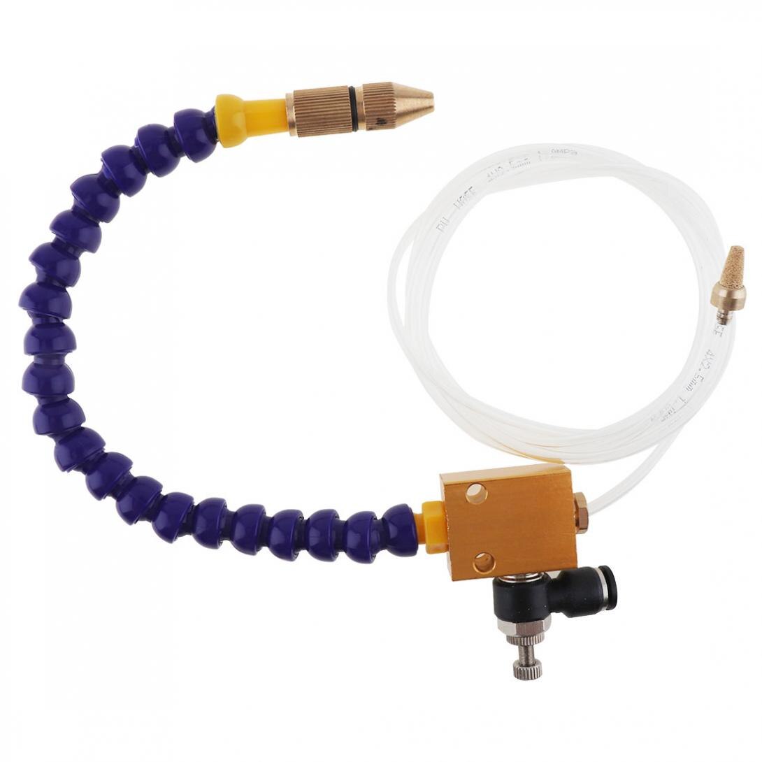 Excellent Mist Coolant Lubrication Spray System Unit with 8mm Air Pipe and Intake Throttle Valve for CNC Lathe /Milling/Machine