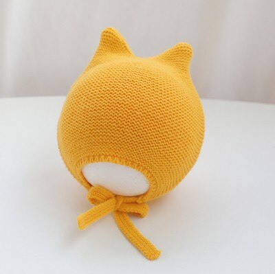 Punto cálido para invierno sombrero Mono para bebé niño chico chica gorra protección de oído sombreros niños gorra tejida para niños gorro infantil