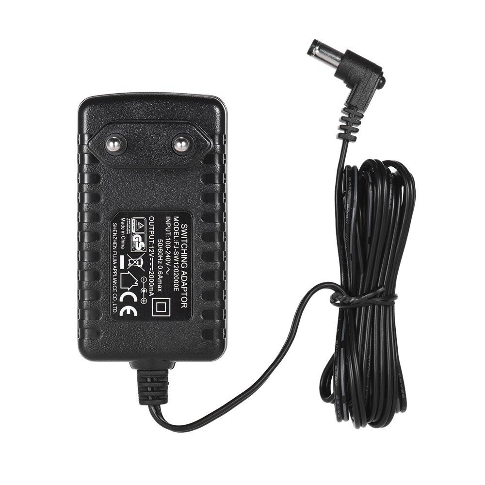 YONGNUO 12V 2A Standard Power Adapter 100-240V for YONGNUO YN300III YN216 YN1410 YN300Air YN160III YN168 YN360 LED Video Light