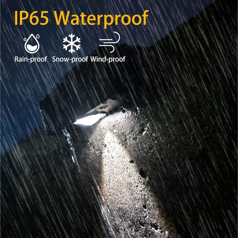 Wandlampen op zonne-energie Hekverlichting Op zonne-energie Buiten Waterdichte LED-downlight Dekverlichting voor reling Brievenbus Balkon Tuin