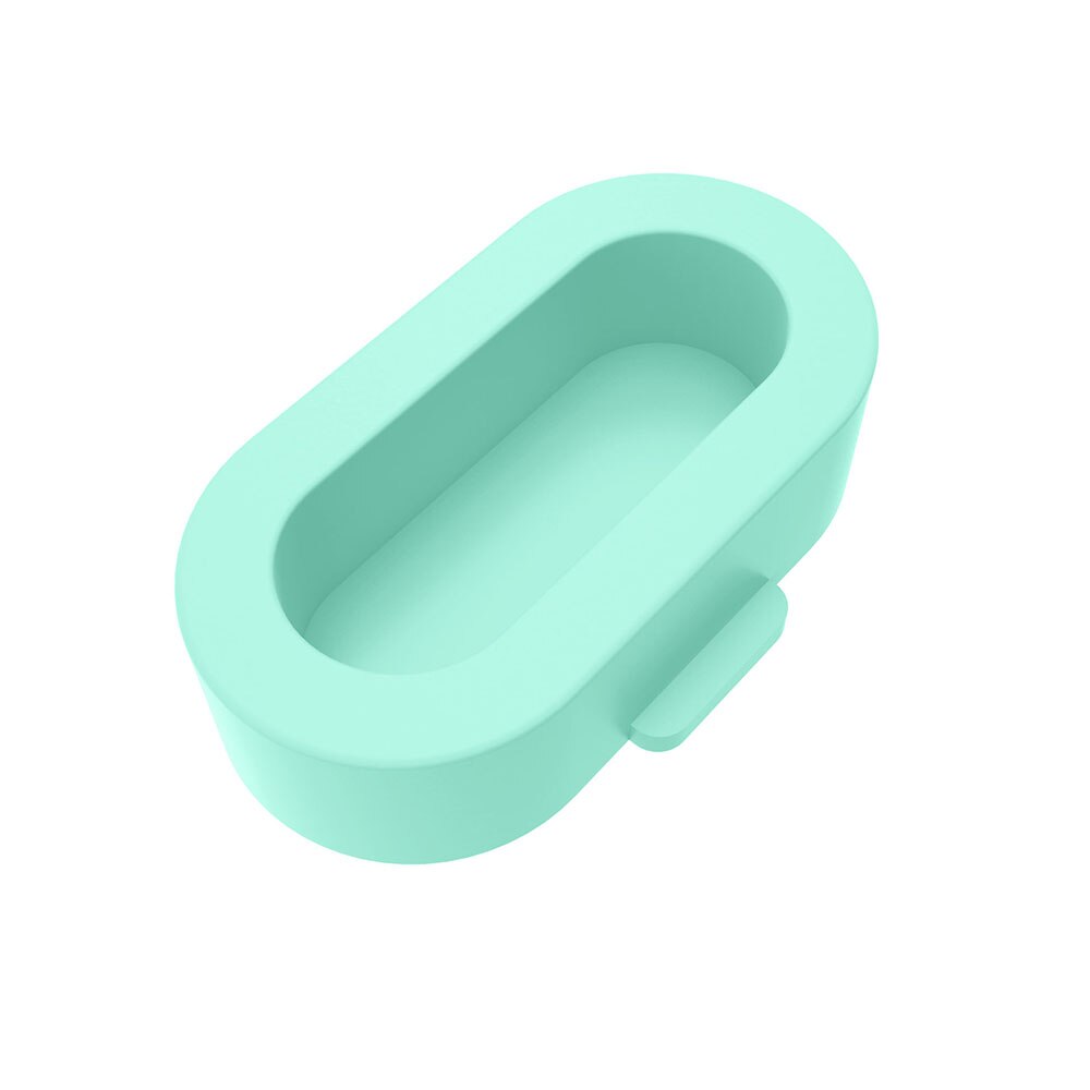 Plugue anti-poeira de borracha para relógio inteligente, plugue de borracha para garmin fenix 5/fenix 5x/fenix embutido: Mint Green / 10 Pcs