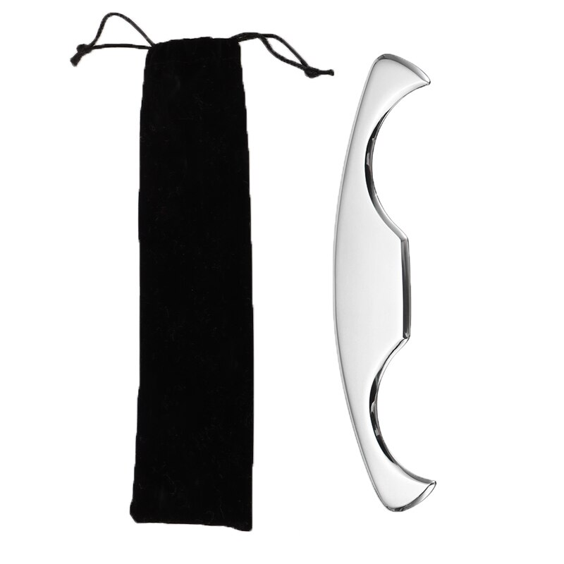 5 Types Therapy Muscle Massage Guasha Board Stainless Steel Body Relaxation Deep Tissue Recovery Blood Circulation Health Care: Type 2