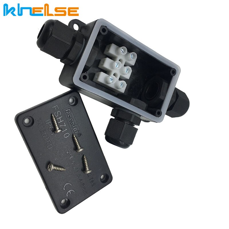 5W Waterproof LED Underground Light Kit IP67 Gu10 Outdoor Ground Garden Path Floor Buried Yard Spot Landscape with gland IP BOX