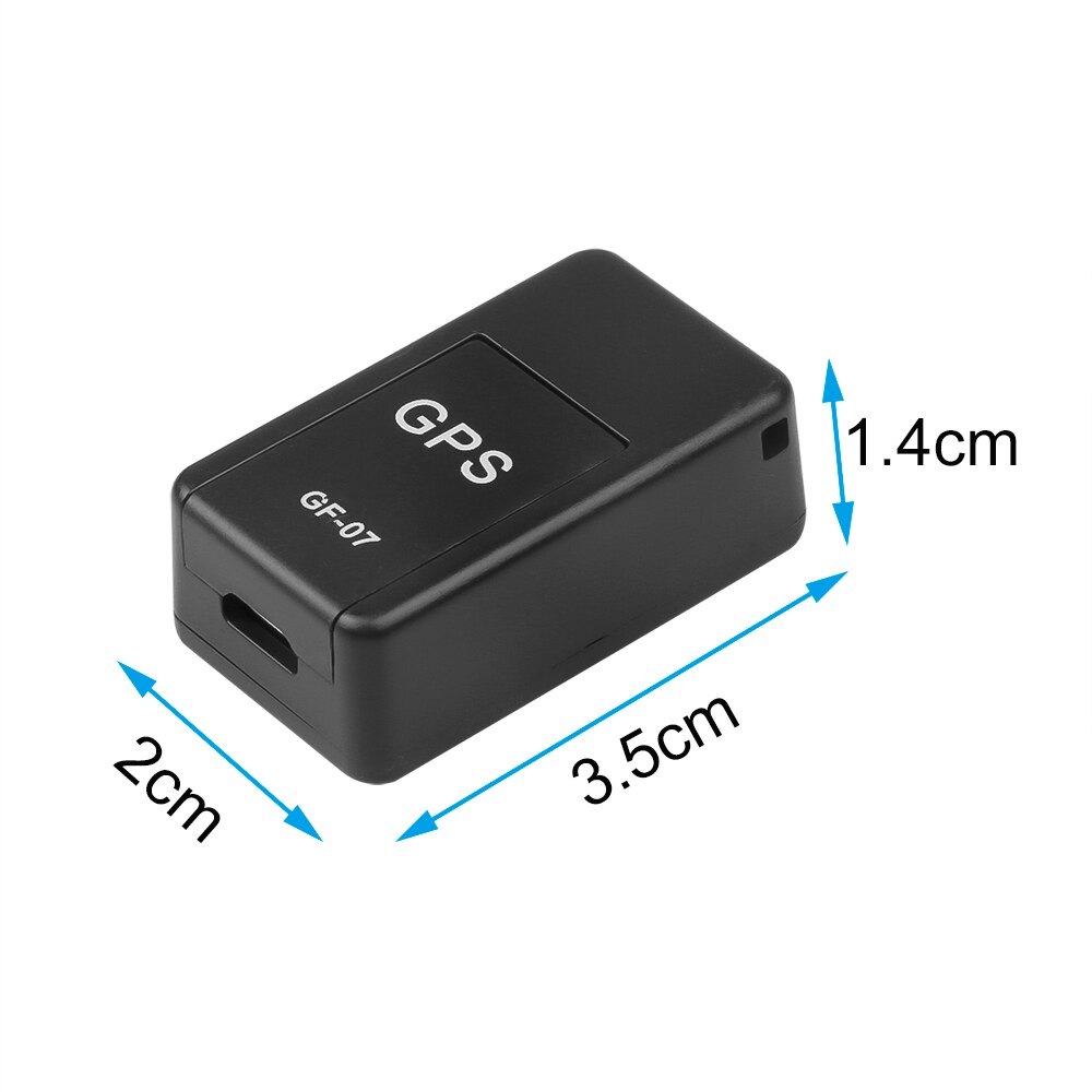 Magnetic GF07 Tracker Device GSM Mini Real Time Tracking Locator Mini GPRS Car Motorcycle Remote Control Tracking Monitor