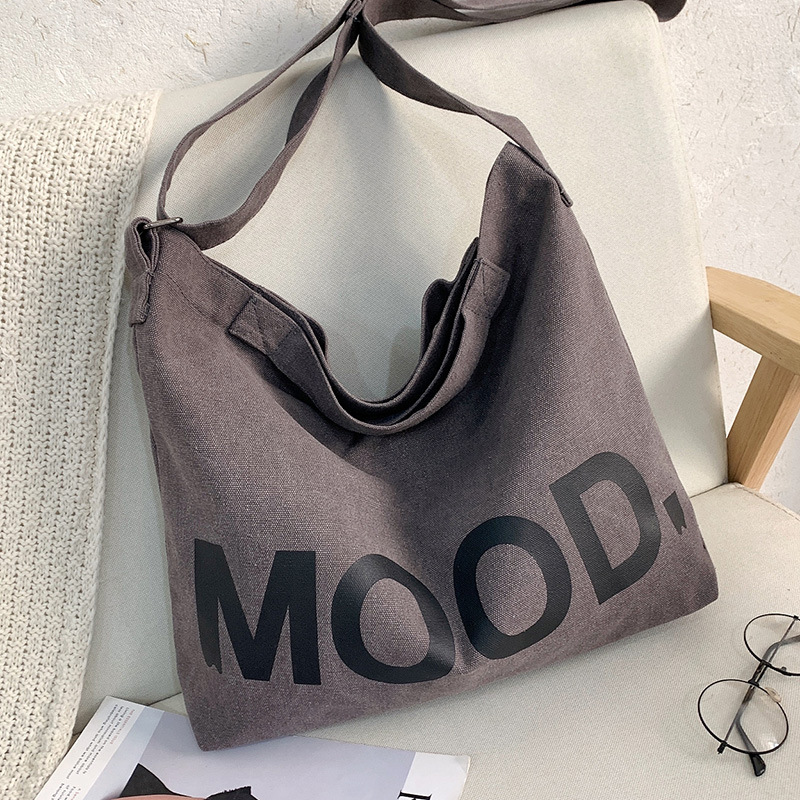 oben Segeltuch Tasche Jugend Männer Umhängetaschen Große Kapazität Handtaschen knapp Gedruckt Umhängetaschen für Frauen Studenten Schultaschen