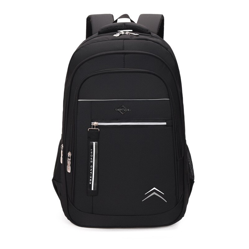 University Student School Backpack Men Large Capacity High School Bags for Teenage Boys Casual 2022: Gray