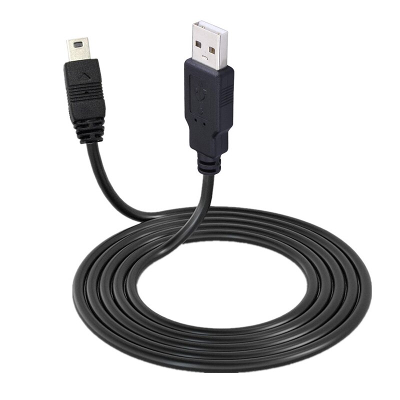 USB MINI 5Pin 5P 90° angle Male to USB 2.0 A Male Plug Data Cable 0.25m 1.5m 3m: Straight / 3m