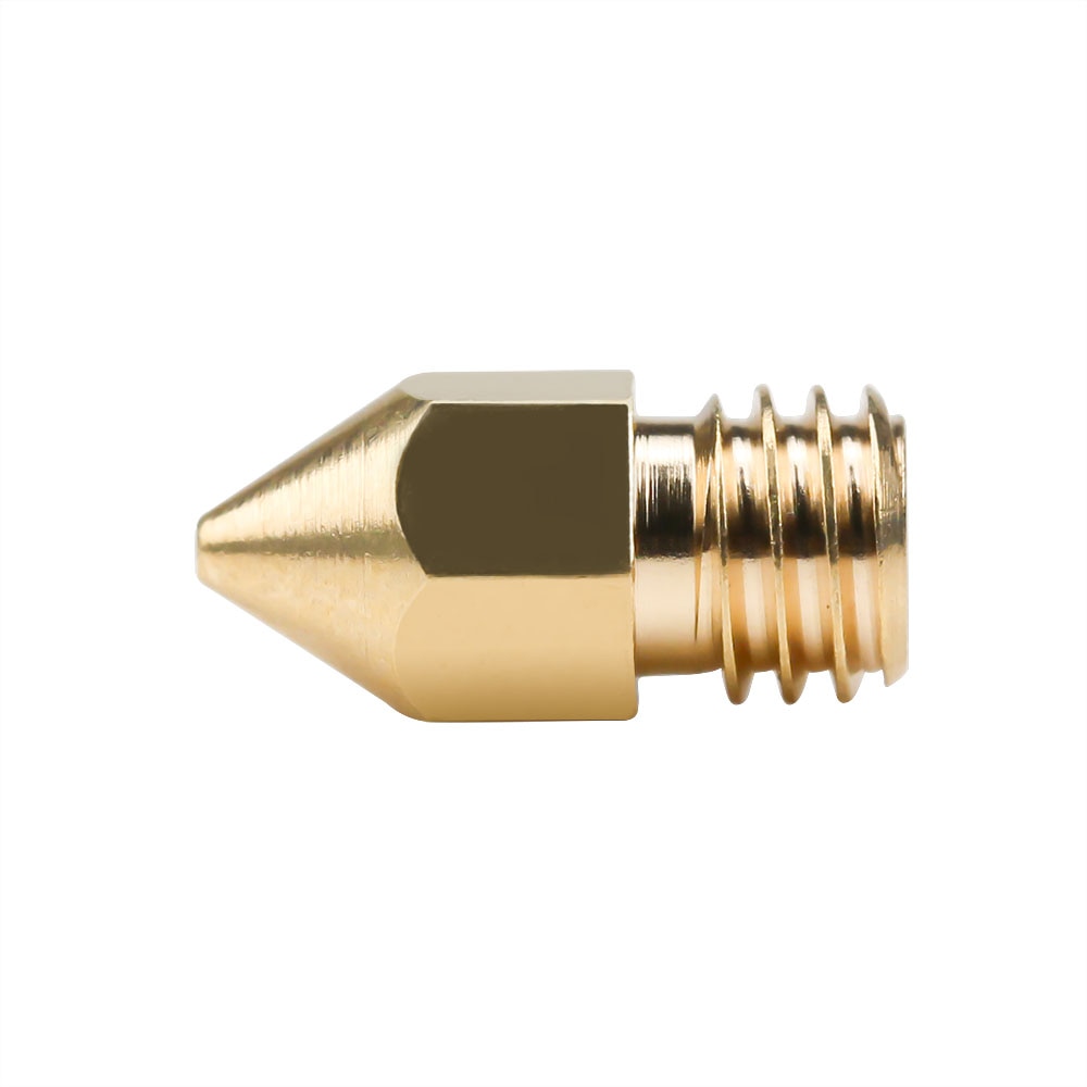 1Pc 3D Printer Brass Copper Nozzle Mixed Sizes 0.2/0.3/0.4/0.5/0.6/0.8/1.0mm Extruder Print Head For 1.75MM 3.0MM MK8 Makerbot