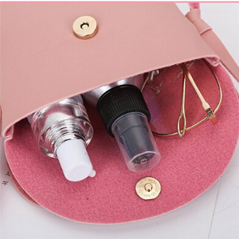 Women Bag Hit Color Handbags PU Leather Sweet Ladycartoon Cute Little Dog Pack Shoulder Female Bag