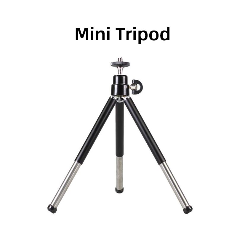 Universal Tripod Accessory Mount Gopro Adapter Cell Phone Holder Clip Shoe Bluetooth with 1/4 Screw: mini tripod