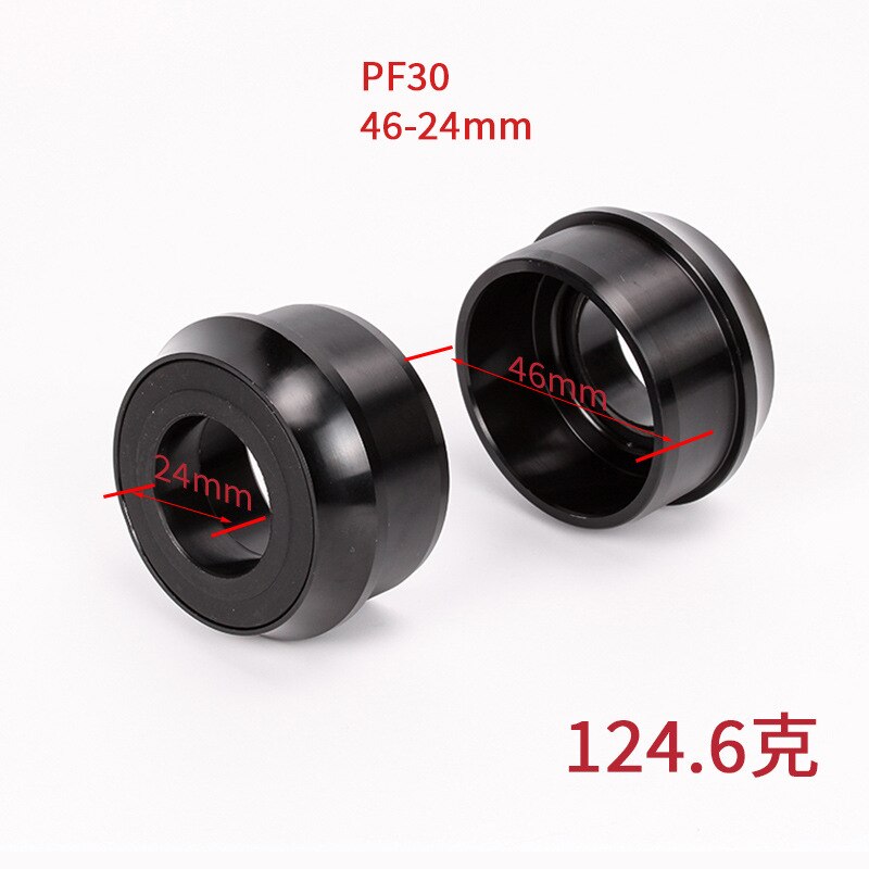 Axe de support inférieur de vélo BB30 386 PF30, roulement scellé de Conversion 42 à 24 Mm 46 à 30 Mm: PF30 46-24mm
