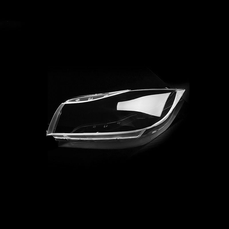 Par faro de xenón de coche lámpara de cristal derecho lente cubierta de plástico para BMW E90 3 E91