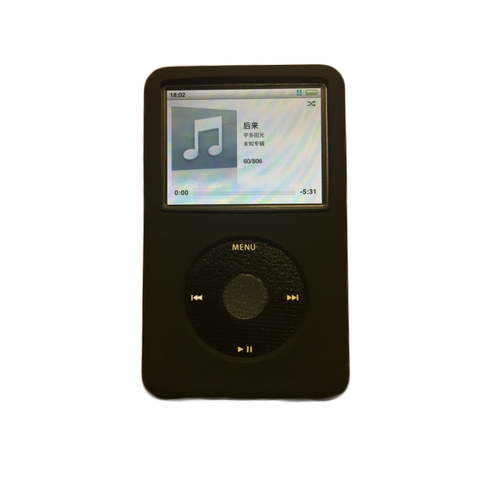 Silicone Sleeve Soft Silicone Rubber Protective Case Pouch for iPod Classic 3th 80GB 120GB 160GB(Thin Version /3Th )