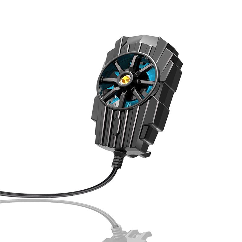 Mobiele Telefoon Koelventilator Usb Warmteafvoer Terug Clip Verstelbare Radiator Mobiel Gaming Koeler: Default Title