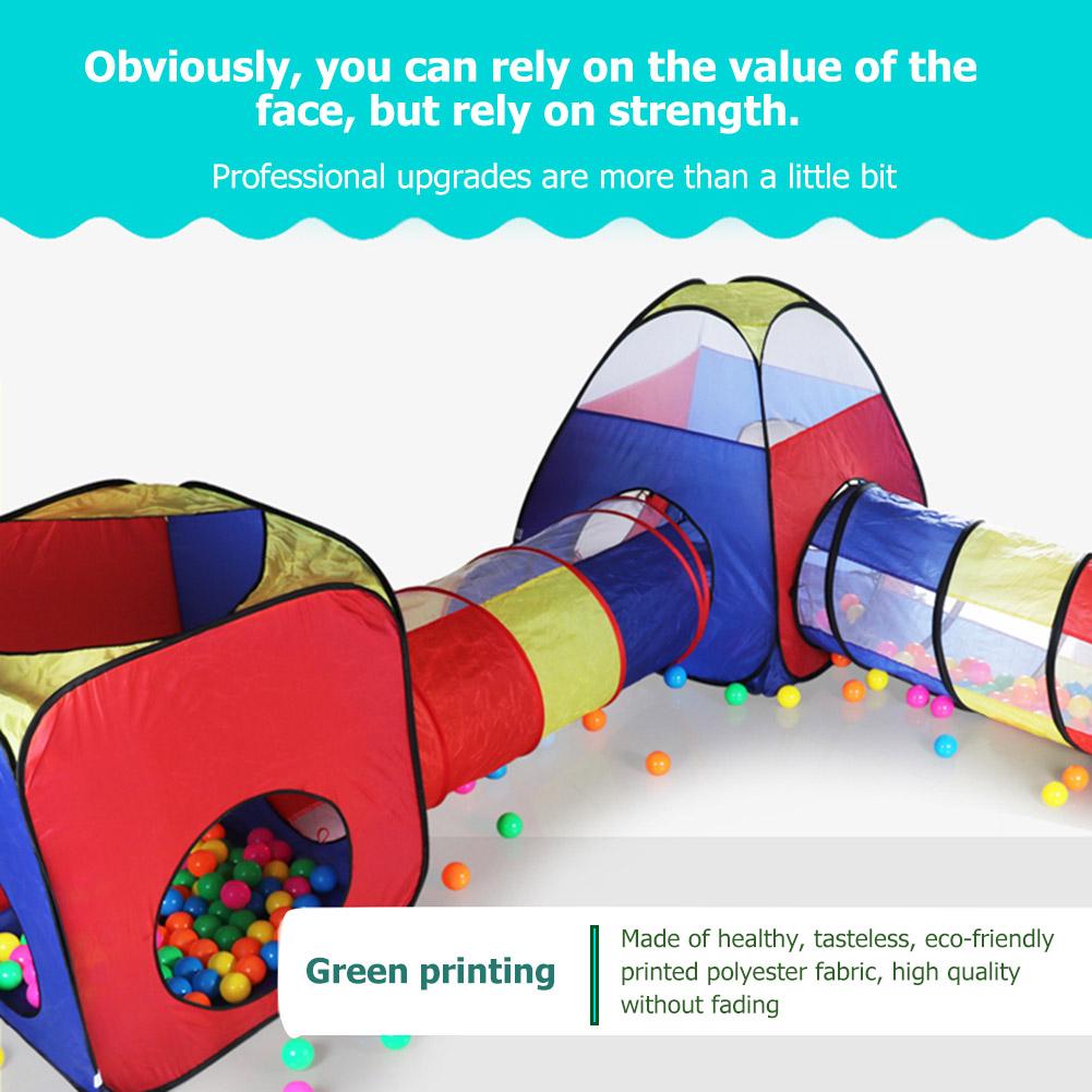 Baby Spiel Haus Zelt für freundlicher FoldableToy freundlicher kunststoff Haus Spiel Spielen Aufblasbare Zelt Hof Ball Schwimmbad chilrens Kriechen Tunnel