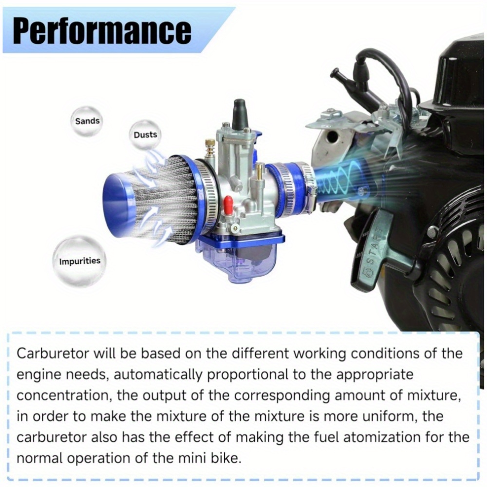 Universele PWK 24mm Motorfiets Carburateur Kit Met Power Jet Racing Moto Motocross 2 T 4 T ATV Crossmotor