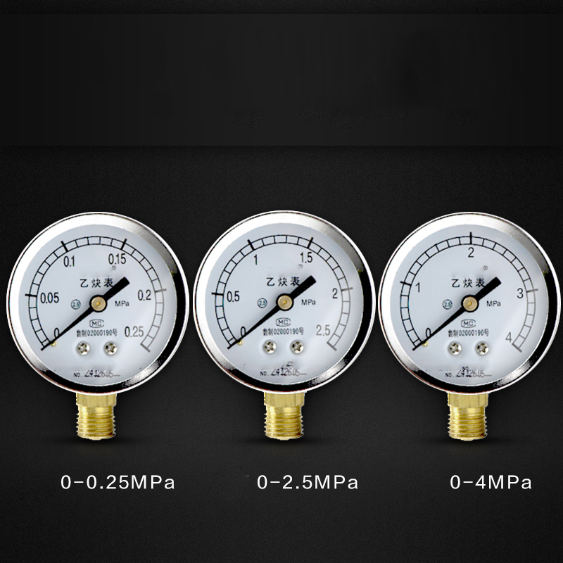 Zuurstof/Acetyleen/Propaan/Stikstof Mig Tig Flow Meter Gas Flowmeter Wijzerplaat Manometer Reduceerventiel weld