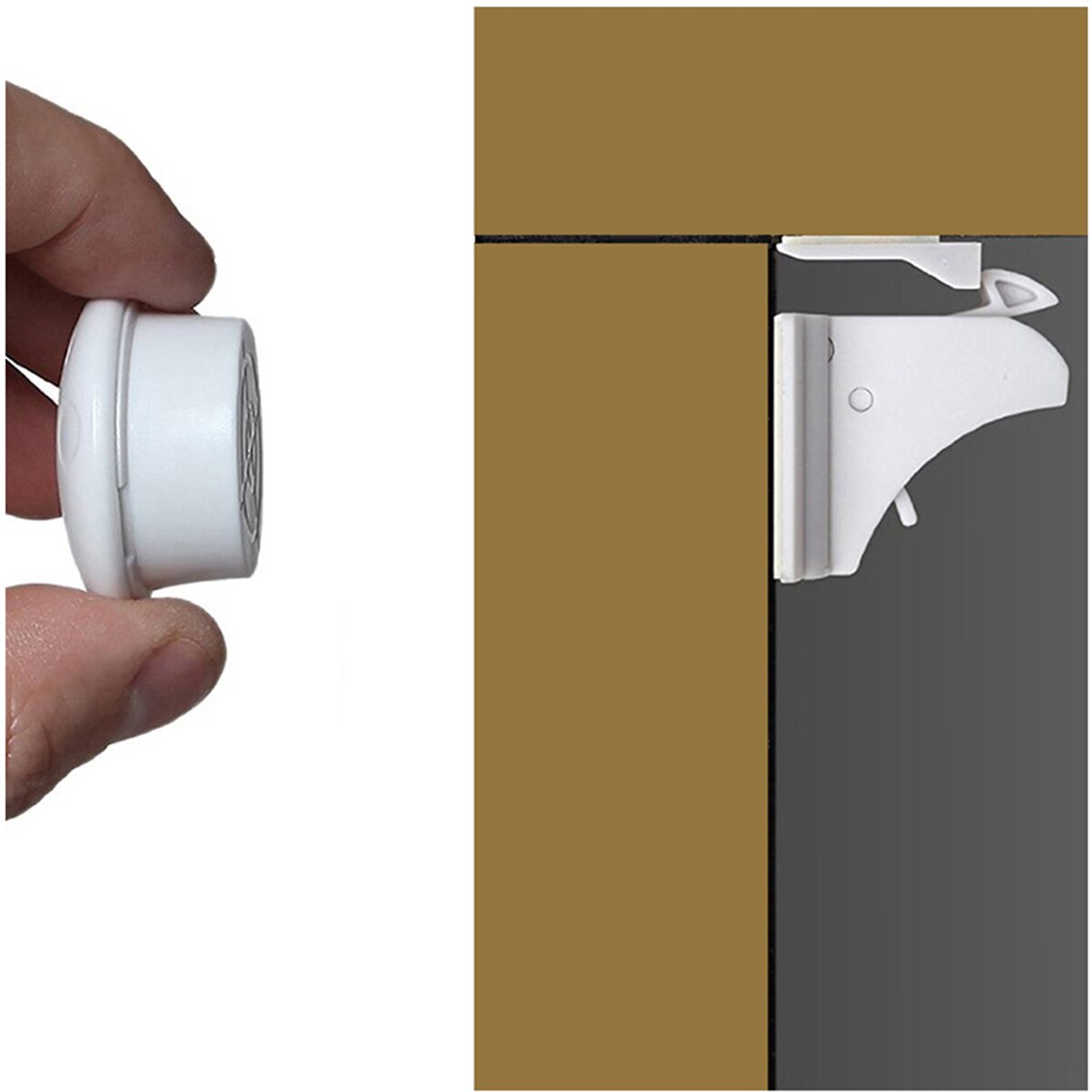 4-12 Sloten + 1-3keys Magnetische Kind Lock Baby Veiligheid Kids Locker Bescherming Kastdeur Lade Security Kinderen Beschermen sloten