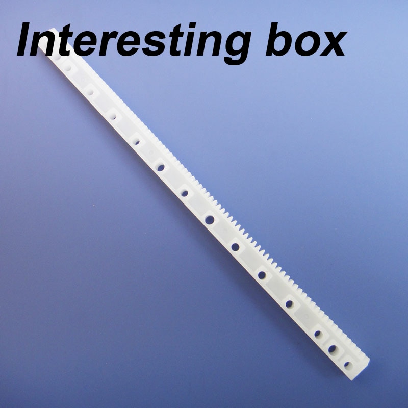 stojak 0.5 modułowa zębatka przekładnia z tworzywa sztucznego zębatka koło pasowe przekładnia zębata przekładnia nylonowa