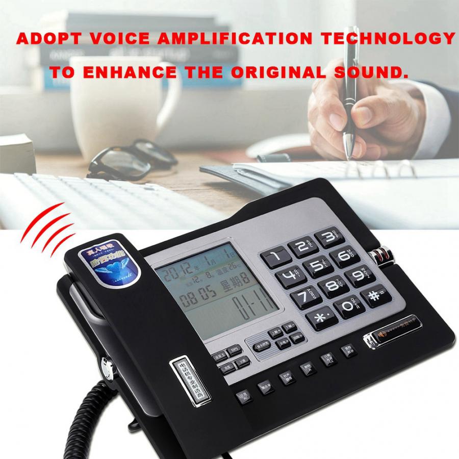 G026 Vaste Telefoon Bedrade Vaste Caller Id Handsfree Rapport Nummer Seat Type Voor Home Business Office Telefoon