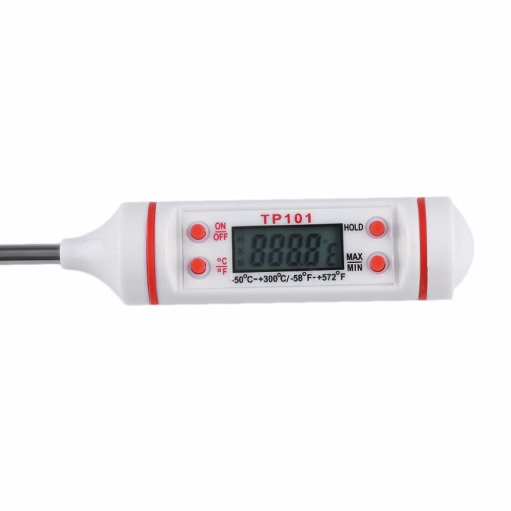 Stylish Thermometer LCD Display Digital Probe Cooking Thermometer Food Temperature Sensor Electronic Tool For BBQ Kitchen