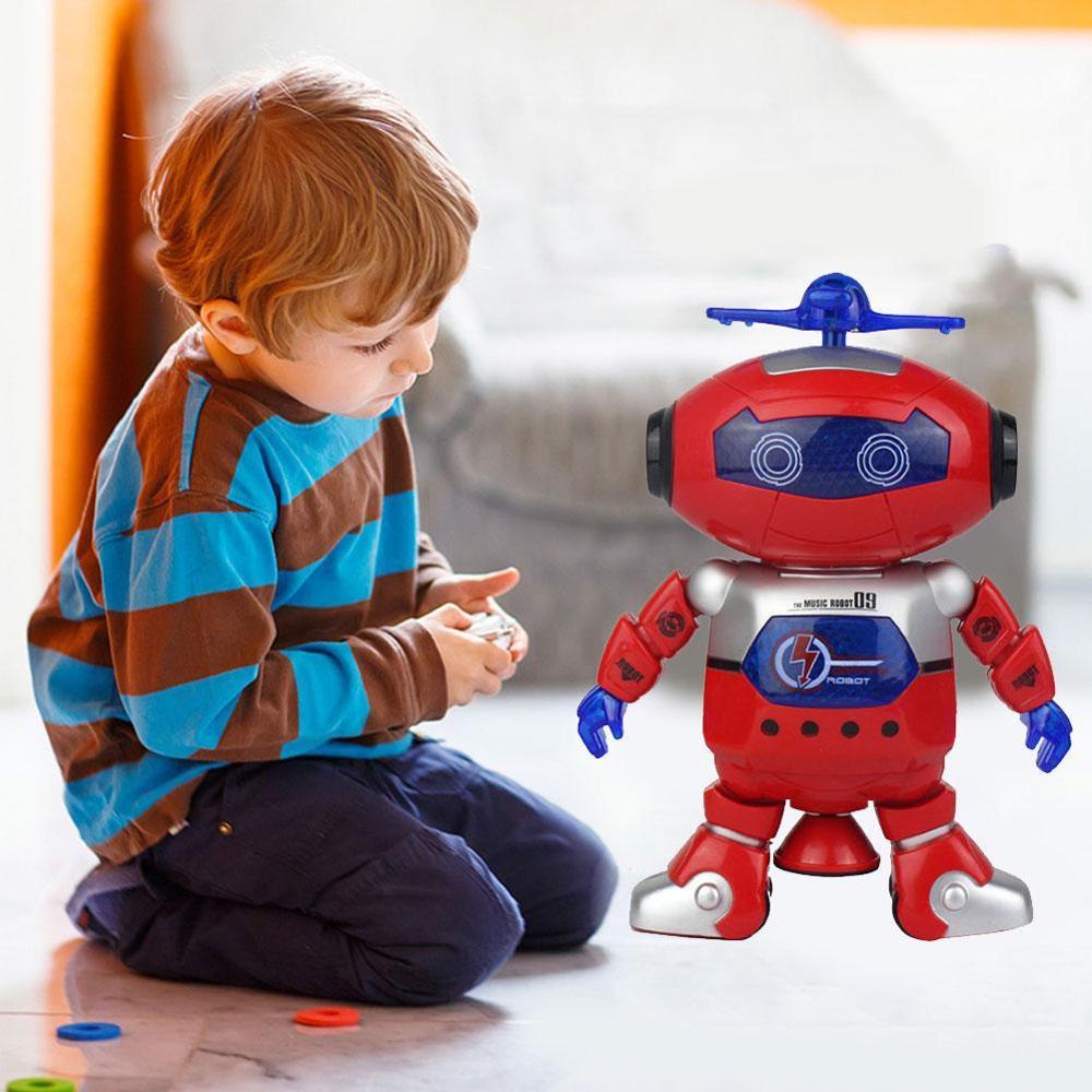 Télécommande Robot garçon jouet enfant Robot Cool jouet éblouissant danse Robot jouet drôle Robot enfant jouet télécommande Robot