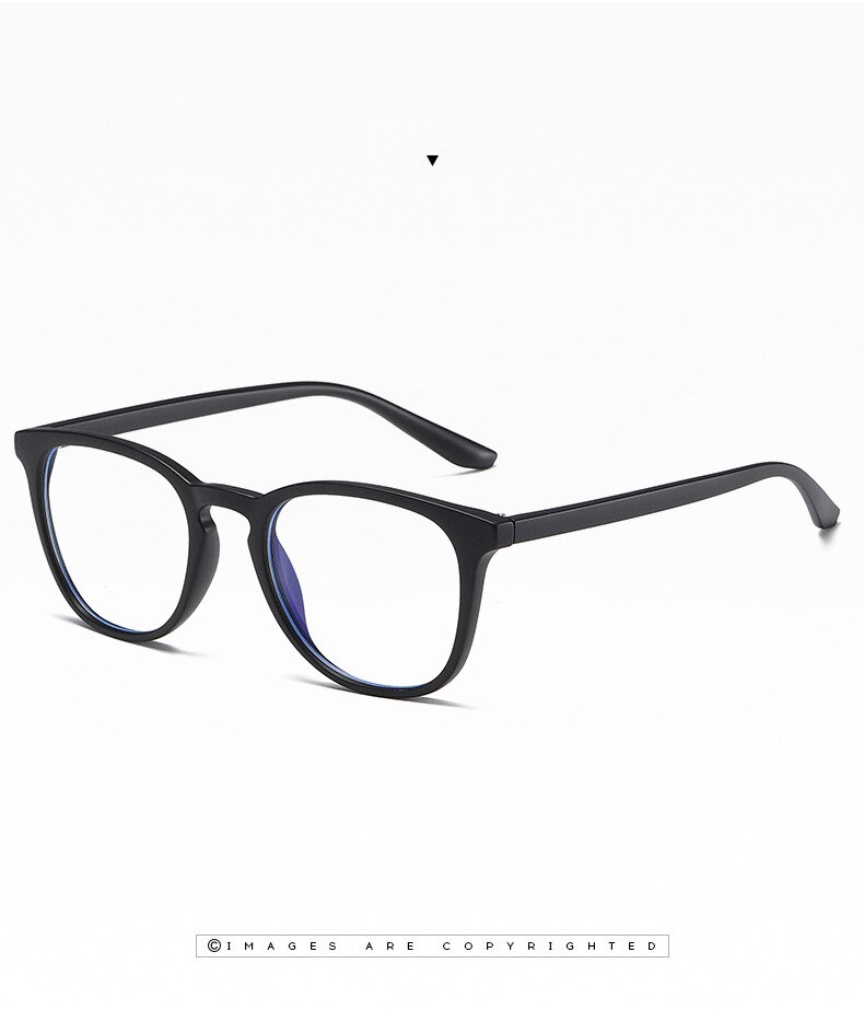 VCKA TR90 Anti Blue Light Blocking Computer Glasses Men Radiation Protection Eyeglasses Clear Ray Square Gaming Eye Glasses: 2