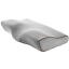 UK Luxe Bamboe Contour Memory Foam Kussen Orthopedische Hals Hoofd Terug Ondersteuning: Light Grey