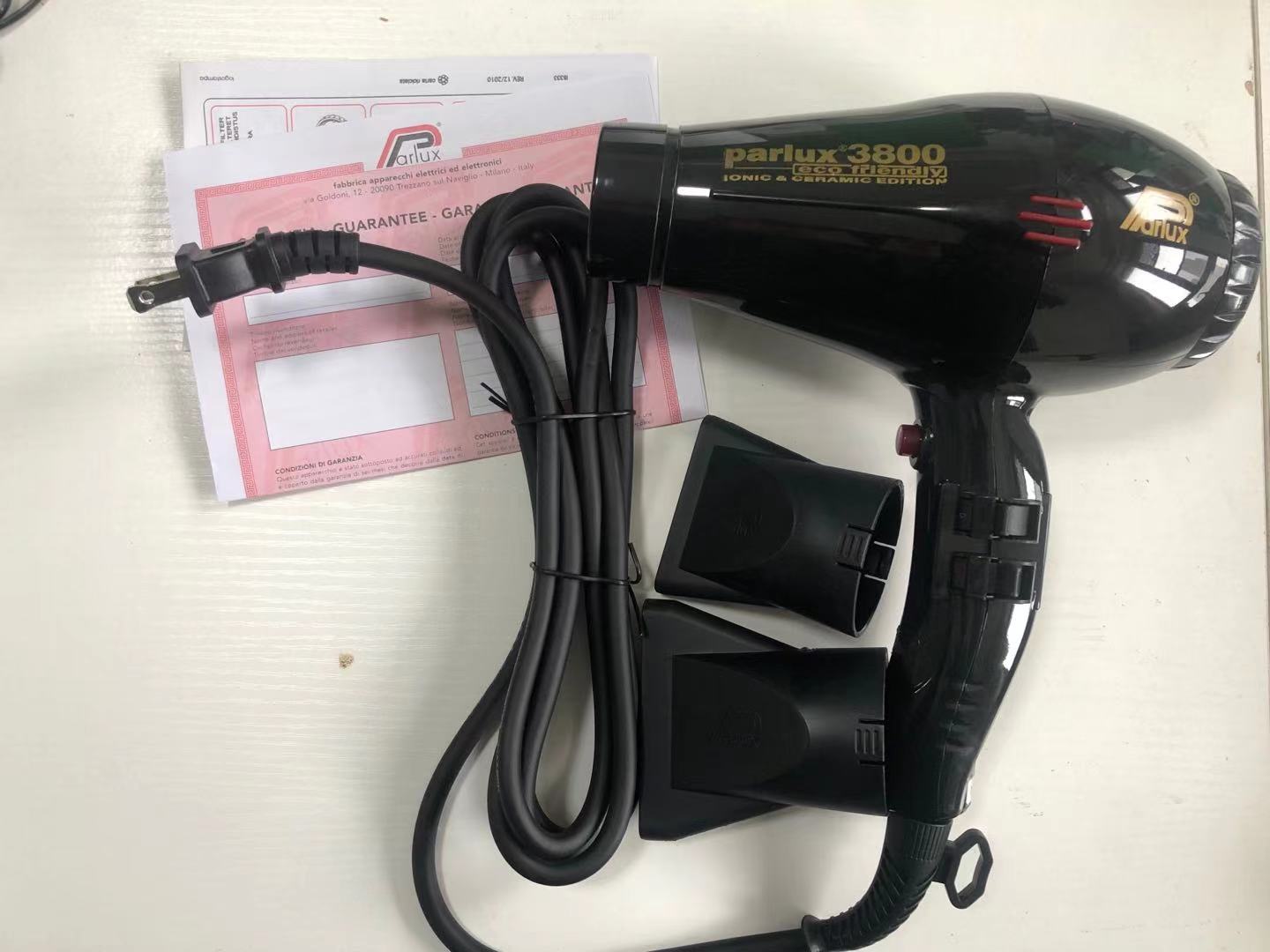 110V/220V Droger Huishouden High-Power Föhn 3800 Elektrische Föhn Huishouden Salon Kappers Blow bus Eu Ons strijkbal voor in de droger voeding regelbaar strijkbal voor in de droger