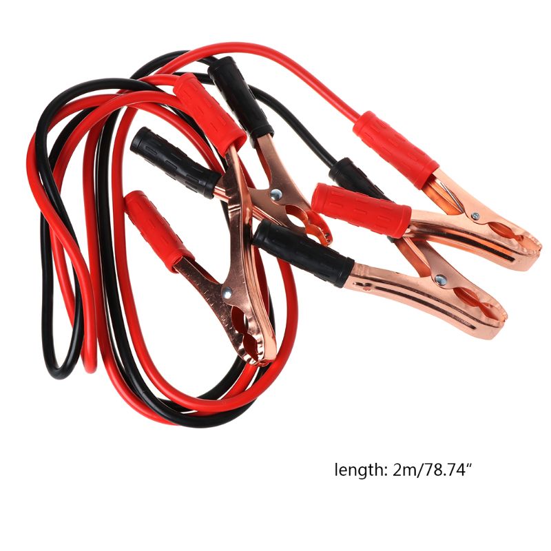 Heavy Duty 500AMP 2M Car Battery Jump Leads Cables Jumper Cable For Car