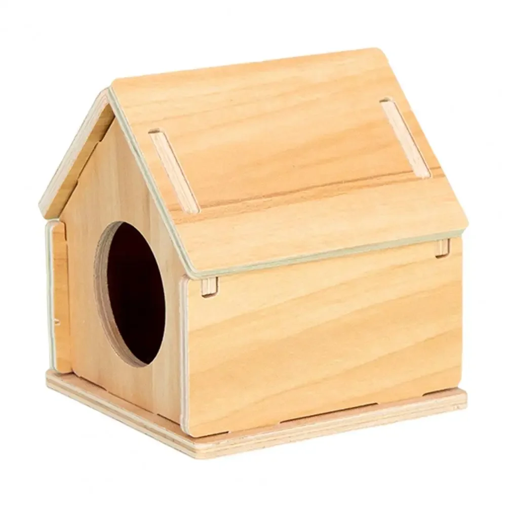 Giocattoli per criceti per animali domestici Ponte in legno Altalena altalena Giocattoli per piccoli animali Attività Giocattolo per arrampicata Accessorio per gabbia per criceti fai-da-te: Grigio chiaro