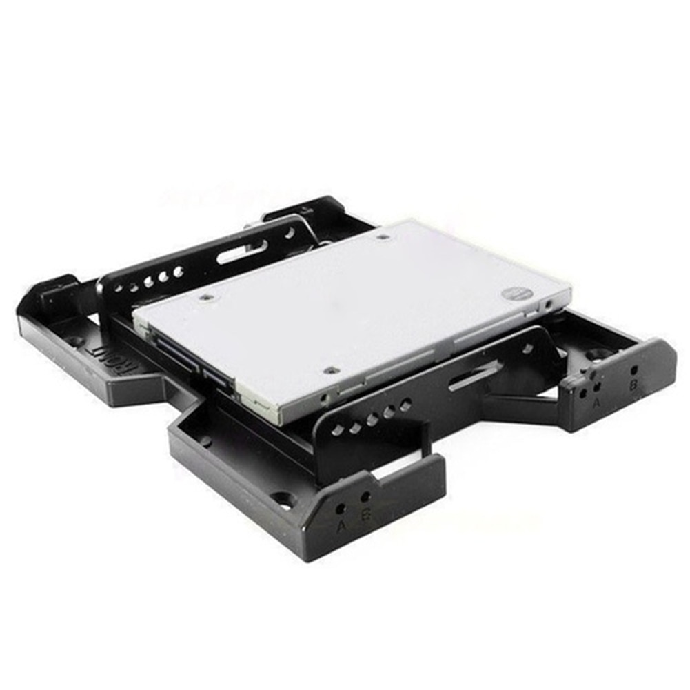 5,25 "Bis 3,5" 2,5 "Fall Lüfter Festplatte SSD Montage Halterung Adapter Tray HDD