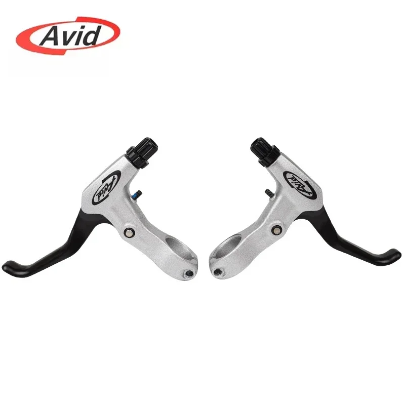 AVID-Jeu d'étriers de frein en V pour vélo, poignée de frein de , levier de frein en V pour VTT, ligne avant arrière SD3: Gris clair