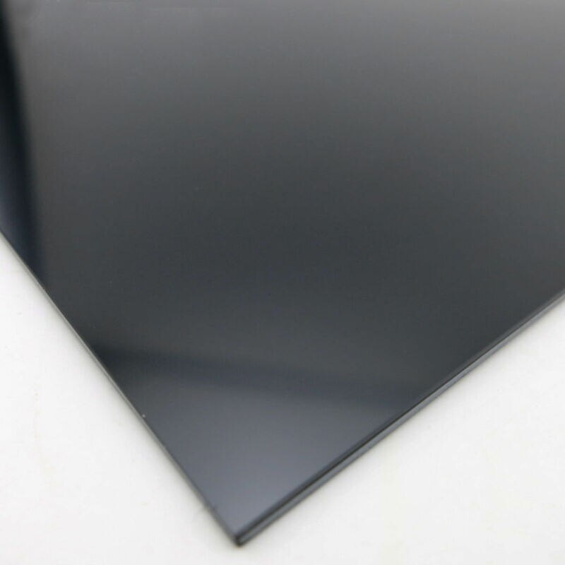 Plaque Plate en plastique styrène ABS noir 1 pièces 0.5mm x 200mm x 200mm