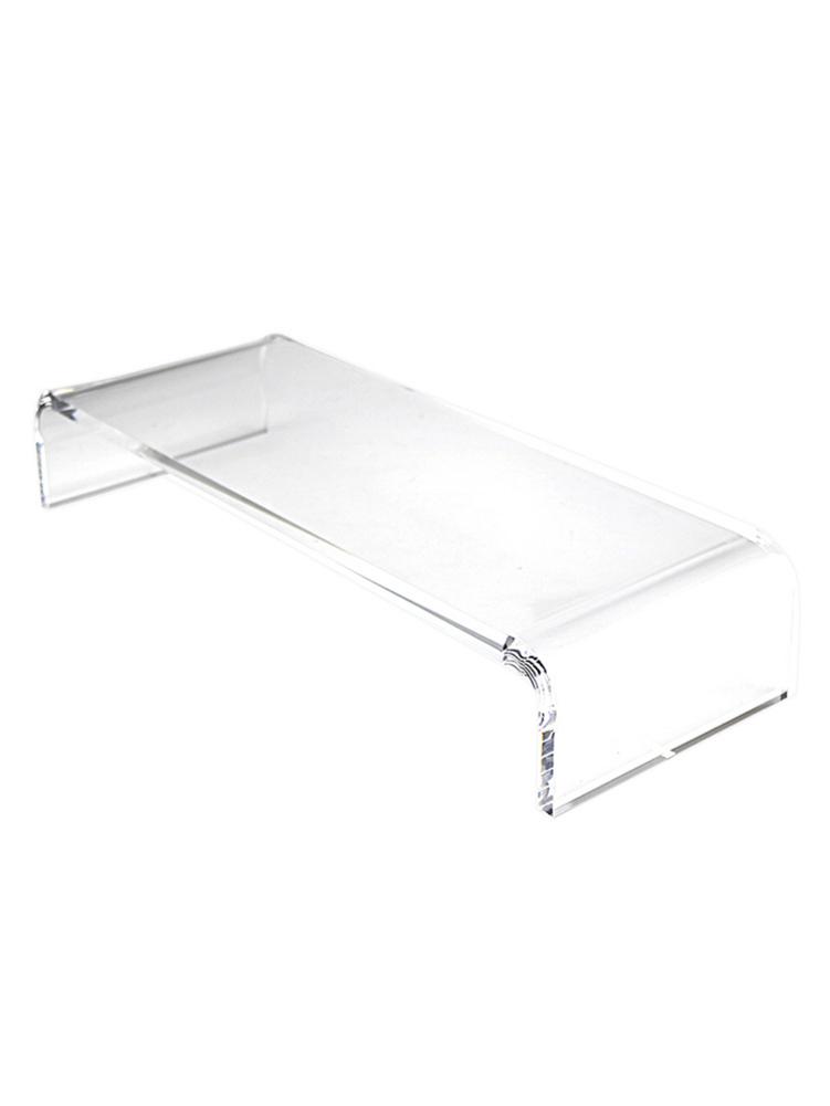 Premium Acrylic Computer Monitor Stand Neck Protection Multi-media Desktop Stand Computer Monitor Riser