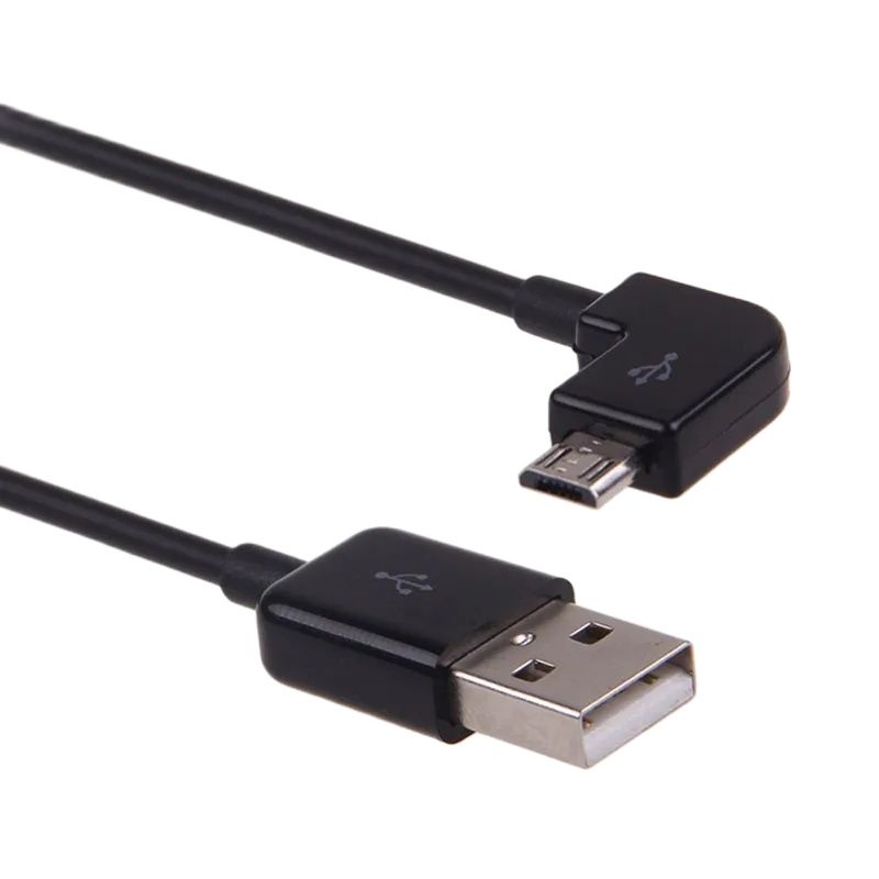 1M 3M 5M Usb 2.0 Naar Micro Usb Datum Kabel Lijn Elleboog 90 ℃ Mobiele Telefoon Oplader uitbreiding Usb Power Kabel Voor Samsung Xiaomi Huawei