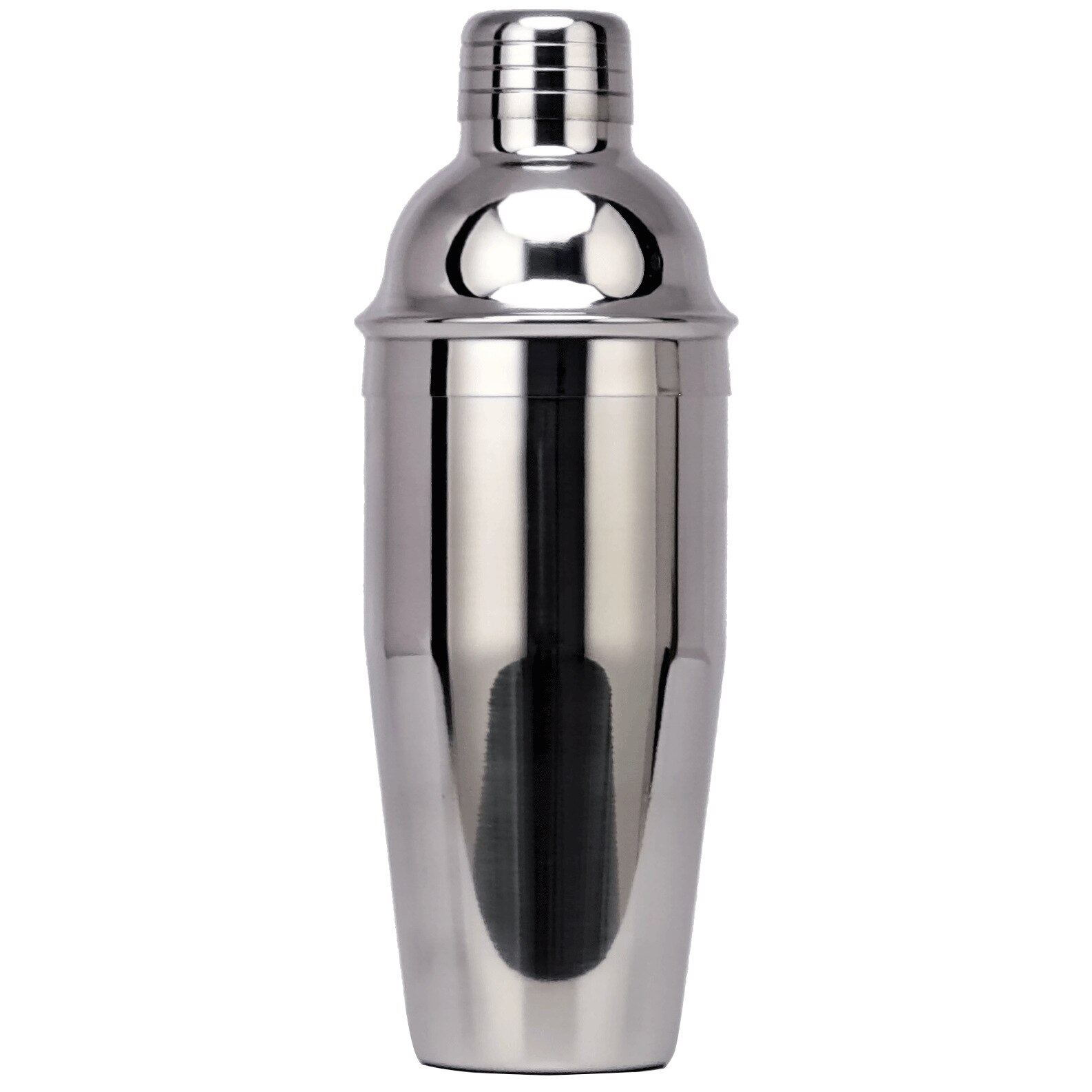Cocktail Shaker Stainless Steel Bartender Kit 550/750ml/Boston Bar Tool Mixer Wine Martini Drinking Boston Style Shaker Bottle: 750ml