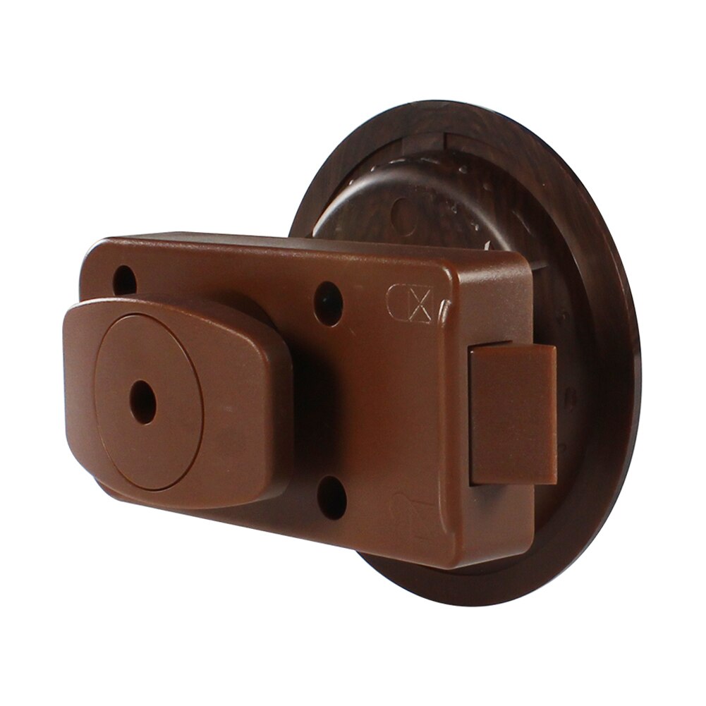 RV Door Lock with 2 Keys Set Bathroom for Motorhome Boat Marine Truck Caravan RV Camper Accessories for Door Thickness 24-45mm