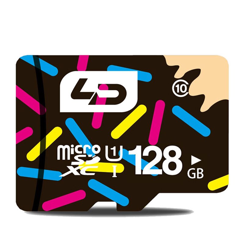 10 unids/lote Original LD tarjeta Micro SD de 128GB 64GB 32GB 16GB 8GB tarjeta de memoria Micro SD TF Tarjeta de tarjeta Micro tarjeta de memoria Flash para Tablet/teléfono inteligente